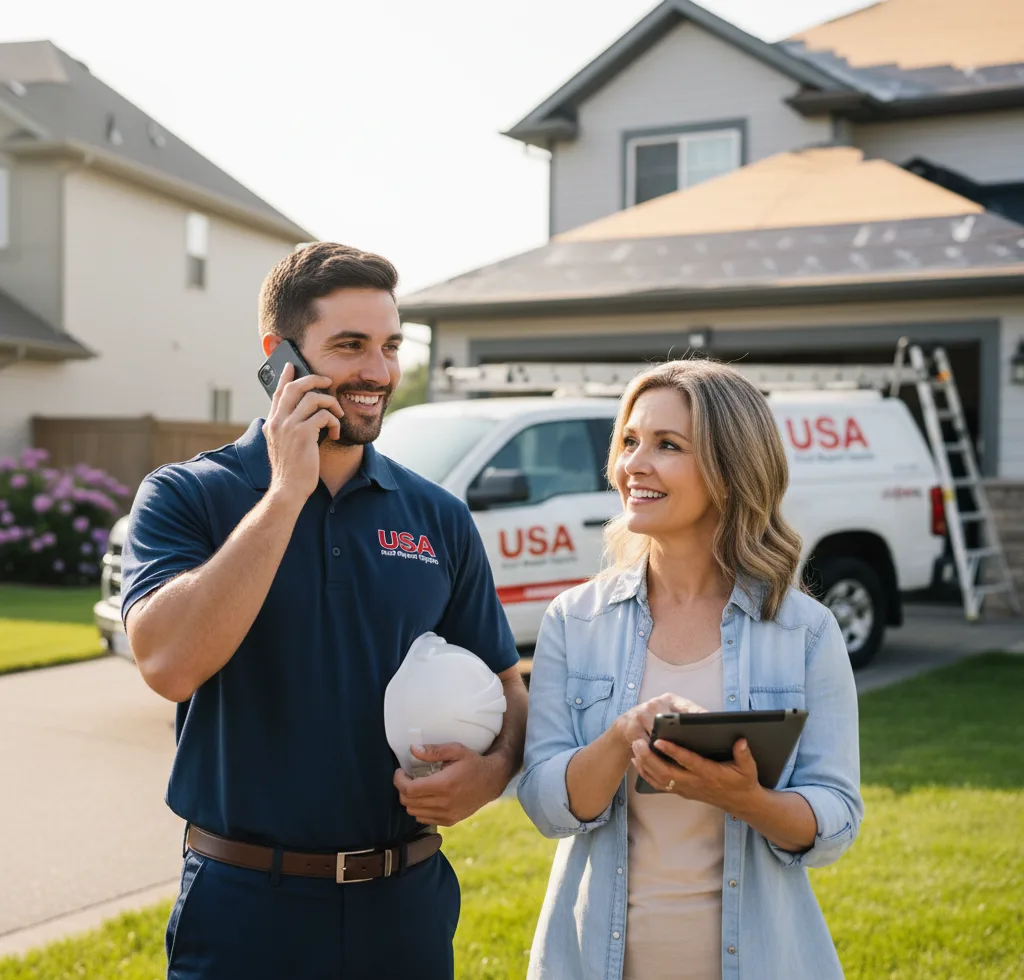 USA Roof Repair Experts customer support in Bremen